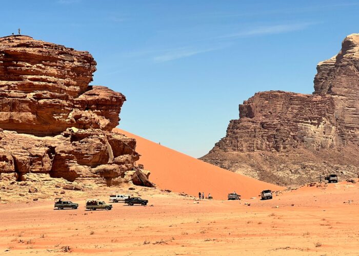 red sans dune Wadi Rum Desert